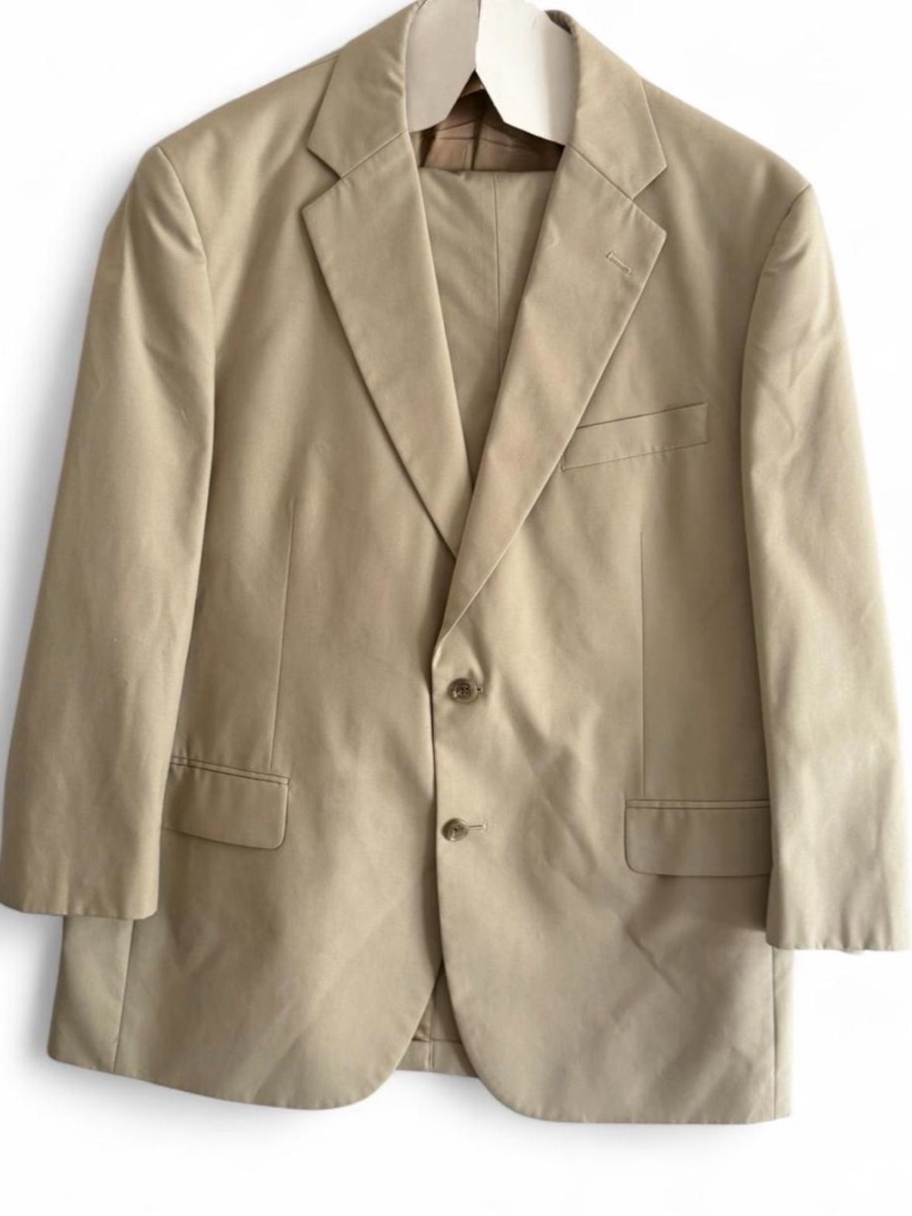 Brooks Brothers Beige Men's 2 Piece  Suit